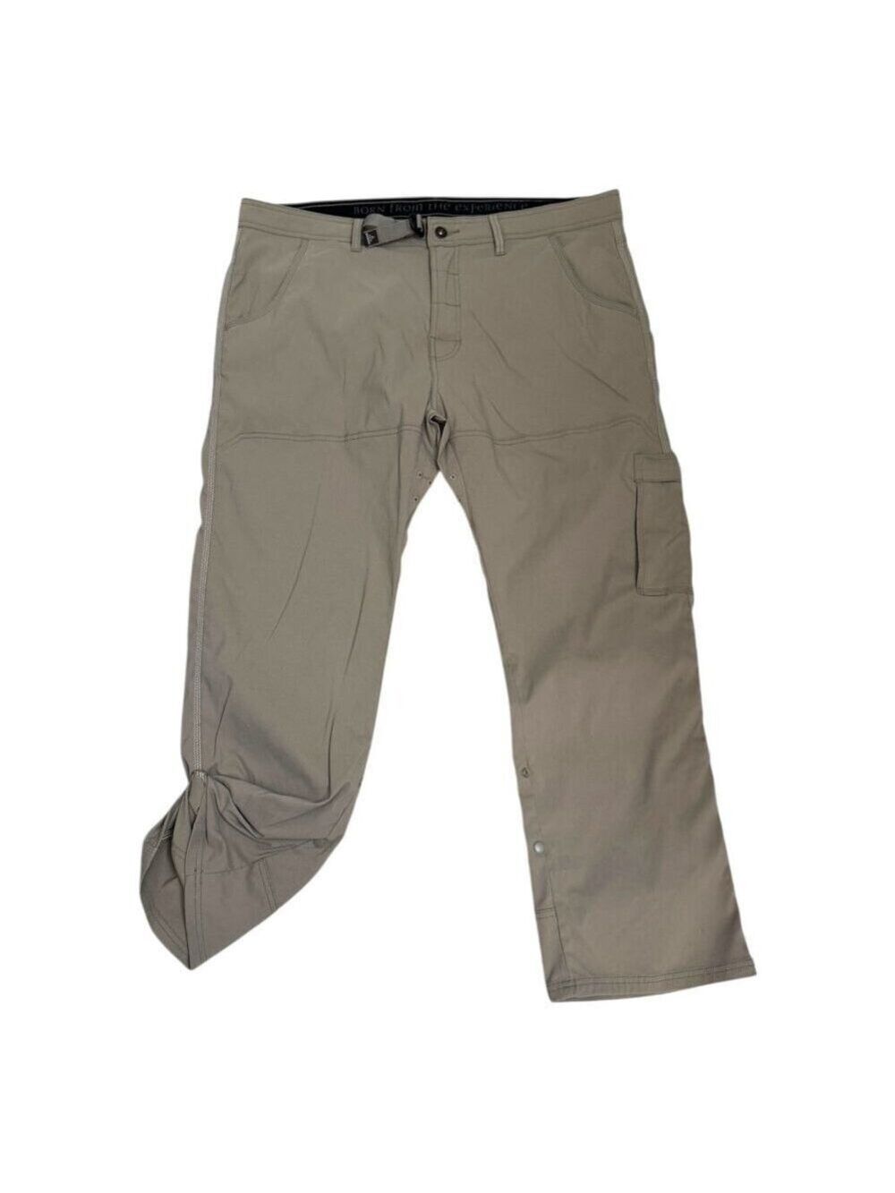 PRANA Casual Designer Outdoor Tan Activewear Hiking Pants Mens 40x30